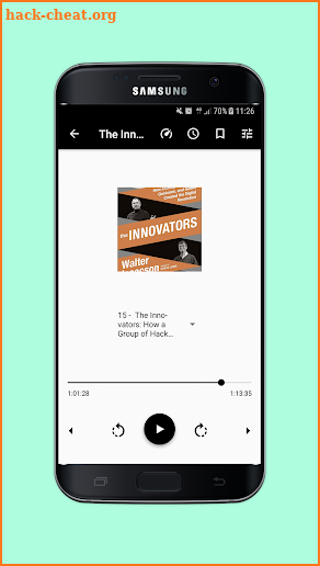 Booktime — audiobook player screenshot