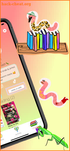 bookworm reads screenshot