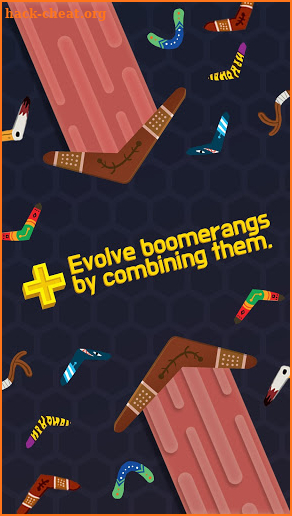 Boomerang Evolution : Merge Idle RPG screenshot