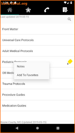 Boone County EMS Protocols screenshot