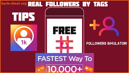 Boost followers: become an influencer #tags screenshot