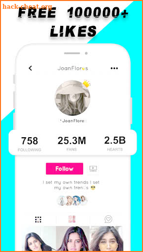 BoostTok: TikTok Followers and Likes & Fans screenshot