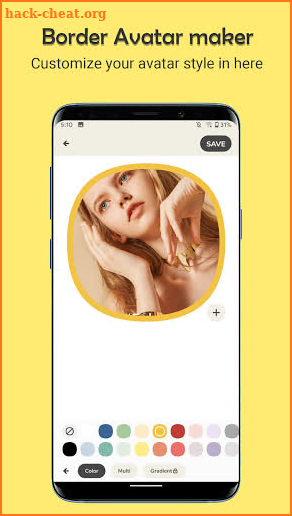 Border Avatar maker screenshot
