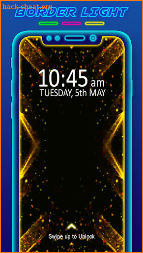 Border Light - LED Color Live Wallpaper screenshot