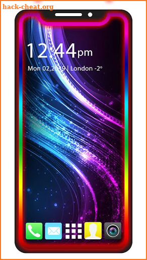 Border Light Live Wallpaper - LED Coler Border screenshot