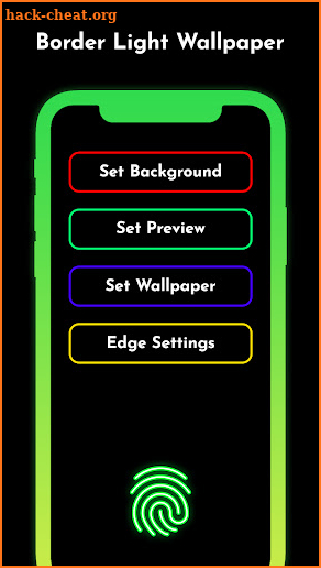 Border light wallpaper Pro screenshot
