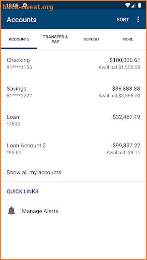 Border Mobile Banking screenshot