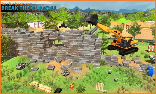 Border Security Wall Construction screenshot