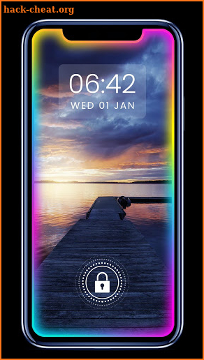 Borderlight Live Wallpaper - LED Edge screenshot