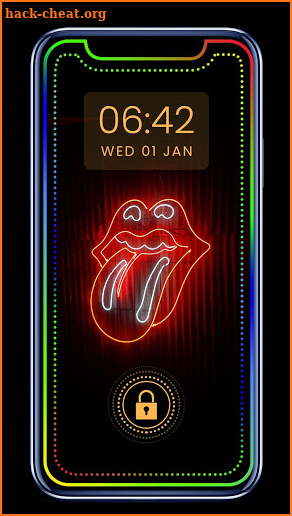 Borderlight Live Wallpaper - LED Edge screenshot