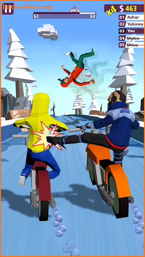 Boss Of Bike Racing - Race Motorcycle Bumper.io screenshot