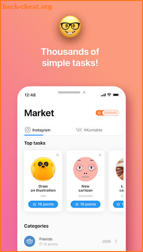 Bosslike: Do tasks, Get likes and followers screenshot