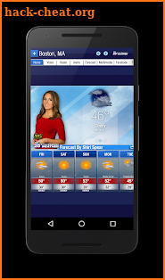Boston 25 Weather screenshot