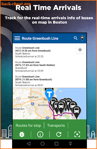 Boston Bus & Rail Time screenshot