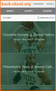 Boston Celtics screenshot