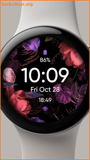 Botanical Watch Face screenshot