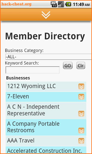 Boulder City Chamber - Nevada screenshot