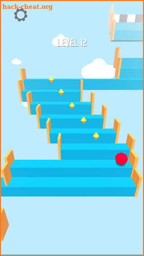 Bounce 3D : Stairs Jumping Red Ball screenshot