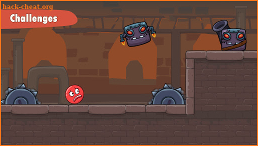 Bounce Ball 7 : Red Bounce Ball Adventure screenshot