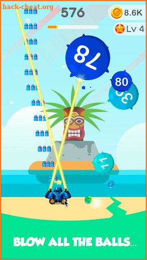 Bounce Ball Blast - Boss Fighting screenshot