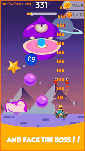 Bounce Ball Blast - Boss Fighting screenshot