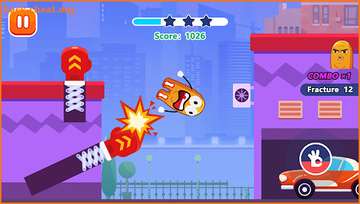 Bounce Hero-Block Hops screenshot