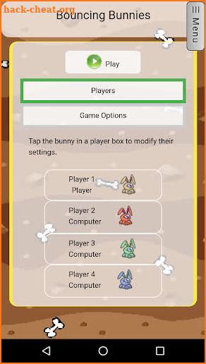 Bouncing Bunnies Deluxe screenshot