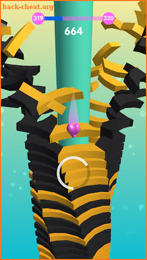 Bouncing Stack Ball Games: Drop Helix Blast Queue screenshot