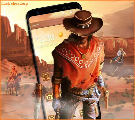 Bounty Hunter Cowboy Theme screenshot