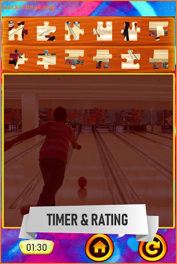 Bowling Jigsaw Puzzle Game screenshot