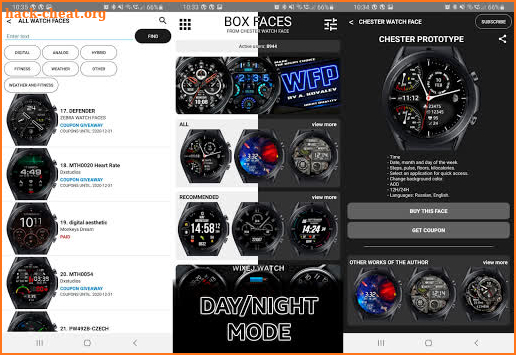 BOX FACES - watch faces for Samsung watches. screenshot
