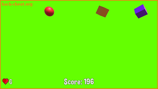 Box Hit! - Multi-colored 2.5D fun physics game screenshot