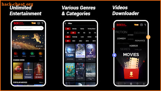 BOX Movie Browser Downloader screenshot