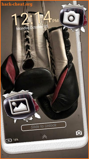 Boxing Gloves Launcher Theme screenshot