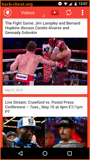 Boxing News, Videos, & Social Media screenshot