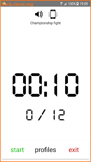 Boxing Timer screenshot