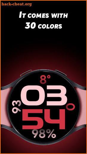 Boxy Dial - Watch face screenshot