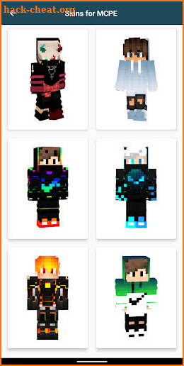 Boys Skins for Minecraft PE screenshot