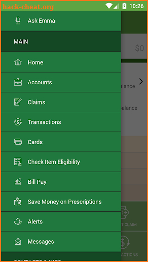 BPC Benefits screenshot