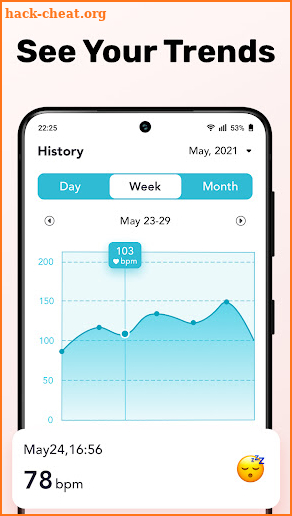 BPM Mate: Heart Rate Monitor screenshot