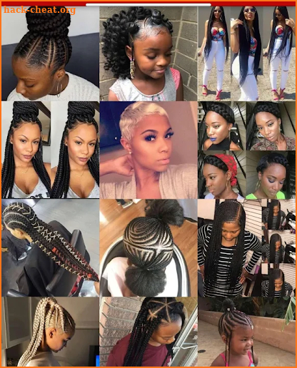 braid hairstyle for african women screenshot