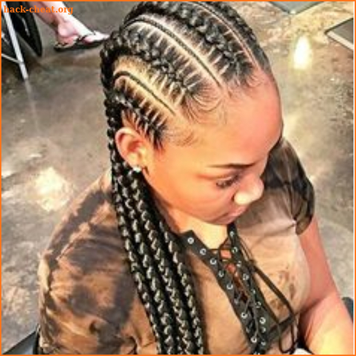 Braided Cornrow Hairstyle screenshot