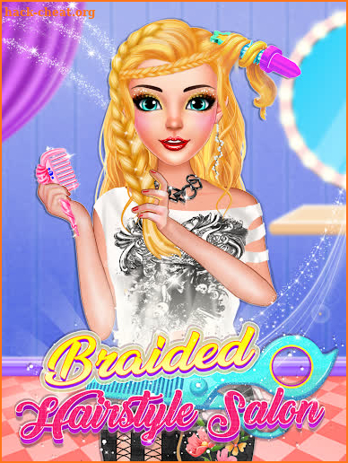 Braided Hairstyle Salon: Make Up And Dress Up screenshot