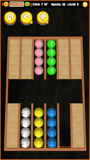 Brain Marbles - solitaire puzzle game! screenshot