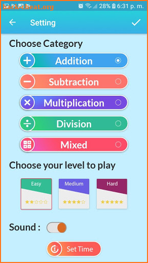 Brain Training Math Workout - Learn Math  💡 screenshot