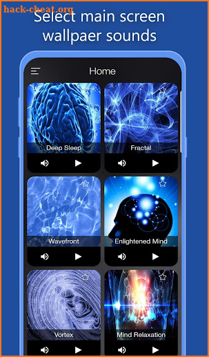 Brain Waves: Deep Sleep, Alpha Waves, Delta Waves screenshot