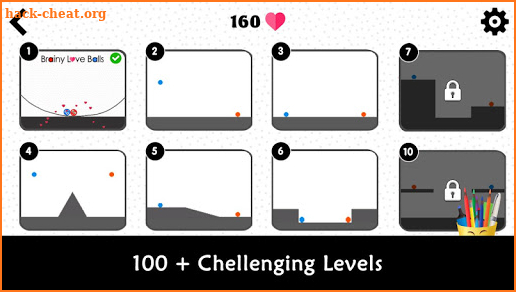 Brainy Love Balls : Dots Drawing Brain Puzzle screenshot