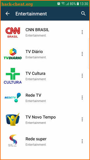 Brasil TV ao vivo no celular screenshot