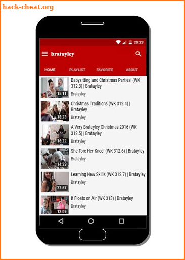 bratayley videos channel screenshot