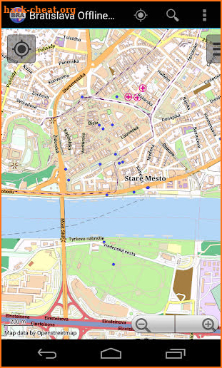 Bratislava City Map Lite screenshot